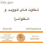 تفاوت های کووید و آنفولانزا |دکتر مونا حجت نیا 