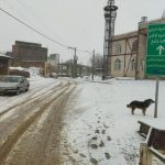 بارش برف و سفیدپوش شدن روستای یاتان | اخبار روستای یاتان
