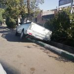 حوادث ساوه | واژگونی وانت سواری امروز