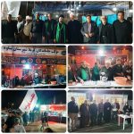بازدید امام جمعه ساوه از موکب های اربعین حسینی