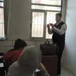 کارگاه آموزشی ایمنی و پیشگیری  ازحوادث  وامدادونجات  درهنرستان ایران تکنیک