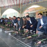 شهردار ساوه در اولین روز کاری با شهدا تجدید میثاق کرد