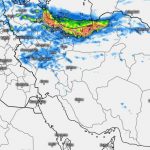 محدوده احتمالی بارندگی‌های هفته دوم مهرماه در کشور