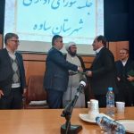 معارفه فرماندار جدید ساوه | سید مهدی حسینی معارفه شد
